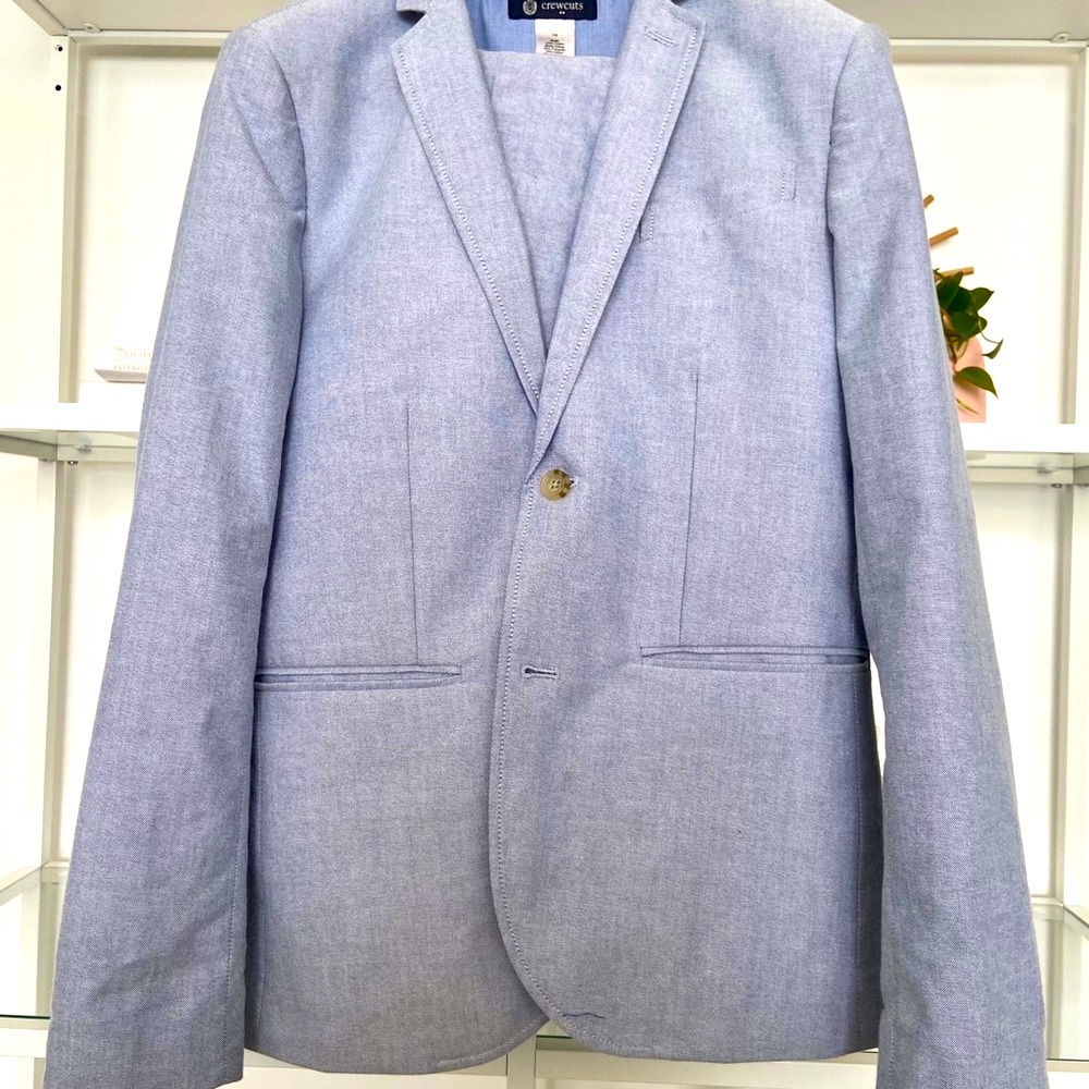 JCrew boys jacket. Oxford Thompson in size 14.